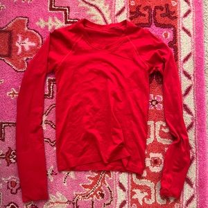 Lululemon swiftly long sleeve cropped